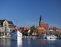 blick auf Waren Müritz